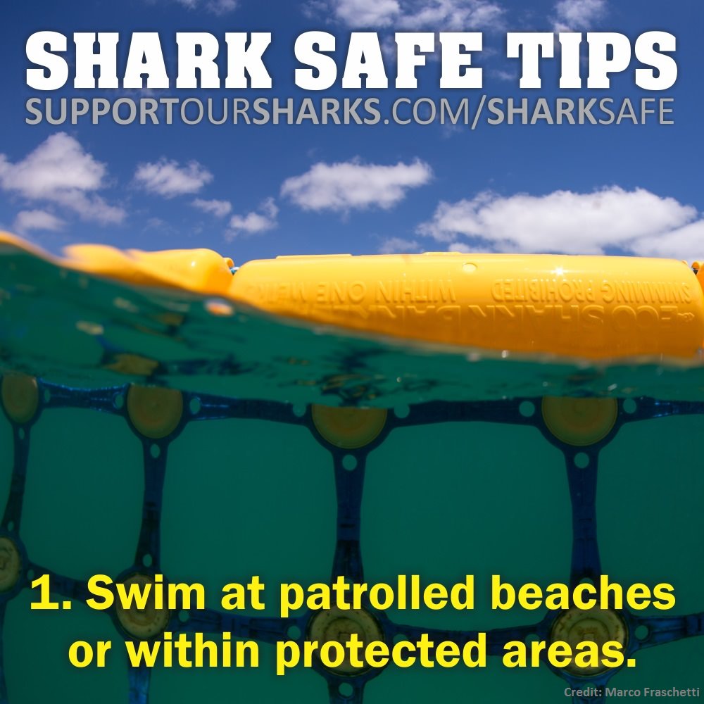 1. Swim at patrolled beaches...
